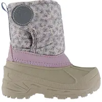 Wheat Vintersko - Vinterlig - Lilac Blue Blomster - - 30 - Vinterstøvler
