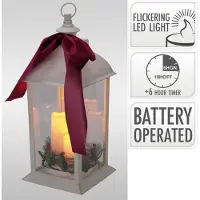Affek Design LYKT ADVENTSLYKTE LED-LYS 49 CM HVIT 3 LYS