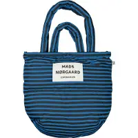 Mads nørgaard Shopper - Light Ripstop-pute - True Blue/Svart - - OneSize - Veske