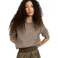 Pepe Jeans for woman. PL7000222 Amaya brown jumper (XL), Casual, Cotton