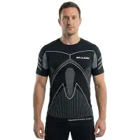 Massi Thermetic Evolution Carbon Kortærmet Baselayer