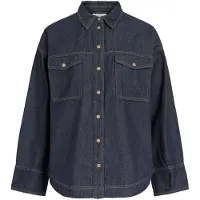 ROUGE EDIT Oversized Denimskjorte