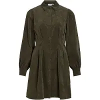 Vila Vicordu Corduroy Skjortekjole