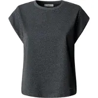 Pepe Jeans for woman. PL5000302 Britany Dark Grey T-Shirt (M), Casual, Cotton, Short sleeve