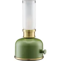 PR Home LED-bordlampe Frida, grønn, høyde 22 cm