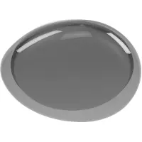 Eglo LED-taklampe CONISTARINO, røykgrå, Ø 40 cm, CCT