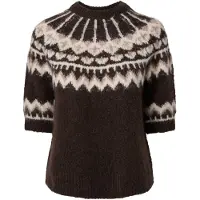 Y.A.S Yasdomina Ss Ullblanding Strikket Pullover