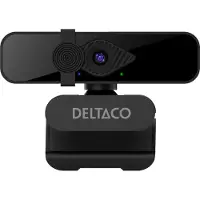 Deltaco Webkamera 2K QHD 30 bilder per sekund 3,7 MP