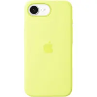 Apple iPhone 16e Silicone Case - Neon Yellow