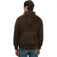 Superdry High Pile Halv Glidelås Genser