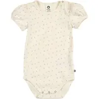 Müsli Body k/e - Rib - Spring Puff - Tofu/Nektar/Shell Blue - - 68 - Kortermet body