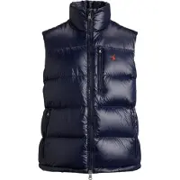 Ralph Lauren for man. 710P06138500 Gorham navy vest (M), Casual, Polyamide