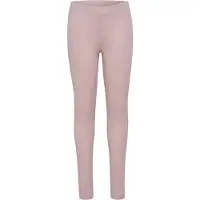 Hummel Leggings - Ull/Viskose - HmlJr - Cloud Grå - - 4 år (104) - Leggings - Ull
