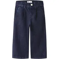 Name it Jeans - NmfRose - Bred - Glitter - Dark Blue Denim - - 2 år (92) - Jeans