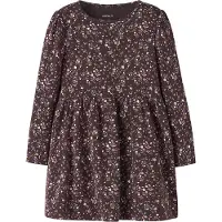 Name it Kjole - NmfOceana - Chocolate Plum - - 4 år (104) - Kjole