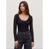 Vero Moda Flora Langarmet T-skjorte