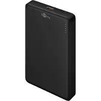 Goobay 70183 Magnetisk trådløs powerbank 10000 mAh 20 W USB-C, svart