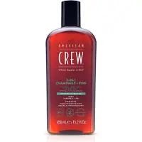 American Crew 3-i-1 sjampo, balsam og dusjsåpe 450 ml, kamille + furu