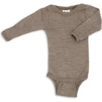 Engel Body - I/e - Ull - Valnøtt - - 62/68 - Langermet Body