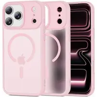 Tech-Protect iPhone 17 Pro Max Magmat Deksel - MagSafe-kompatibel - Matt rosa