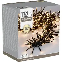 Christmas Decoration Lampki choinkowe LAMPKI CHOINKOWE ŁAŃCUCH ŚWIETLNY 1152 LED TIMER CIEPŁY BIAŁY