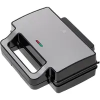 Adler 2-i-1 sandwichgrill med non-stick-belegg og sikkert håndtak