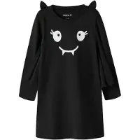 Name it Kjole - NmfOda - Black - - 5 år (110) - Kjole