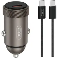 XO Billader med USB-C PD 30 W - inkl. USB-C til USB-C-kabel