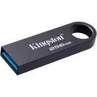 Kingston DataTraveler SE9 G3 - USB-flashstasjon - 256 GB - USB 3.2 Gen 1 - mørk nikkelfarge