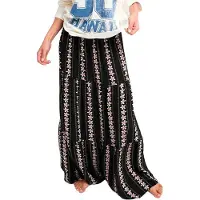 Roxy Sweetwater Crepe Maxi Skjørt svart
