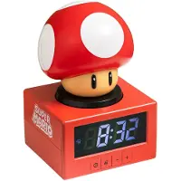 Paladone - Super Mario - Icon Alarm Clock With Light - Vekkerklokke