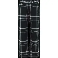 Björn Borg Pysjamas - Core Flannel - Svart - - 11-12 år (146-152) - 2-delt nattøy