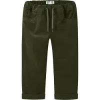 Name it Bukser - NmmBen - Olive Natt - - 3 år (98) - Bukser - bomull