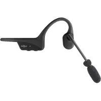 Shokz OpenComm2 UC - Industrial Version - hodesett - åpent øre - bak-nakken-montering - Bluetooth - trådløs - USB-A via Bluetooth-adapter - svart - Zoom Certified