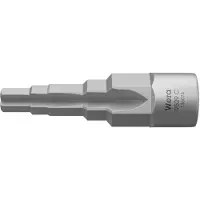Wera 05136074001, Kraftpipe, Sort, 1 hoder, 1/2, Metrisk/imperisk, 16,21 mm