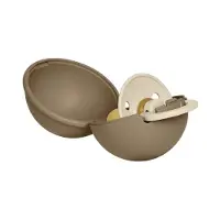 BIBS Colour Smokk/Smokkeboks - Str. 1 - Rund - Vanilla/Dark Oak - - 0-6 md - Smokk