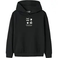 Name it Hettegenser - NkfOsanne - Svart - - 7-8 år (122-128) - Hettegenser