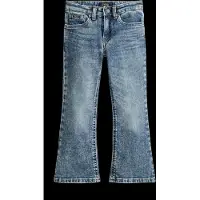 Ralph Lauren for girl. 313B23829001 Flared blue stretch denim jeans (7años= 130/134cm), Casual, Cotton, children's fashion