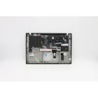 Lenovo - Erstatningstastatur for bærbar PC - bakbelysning - Dansk - svart - med toppdeksel - for ThinkPad T14s Gen 2 20WM, 20WN