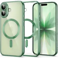 Tech-Protect iPhone 17 MagFlex-deksel - MagSafe-kompatibelt - klar / Matt salvie