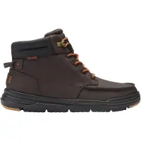HEY DUDE for man. HD45656 Dark brown Bradley II Classic ankle boots (45), Flat, Laces, Casual