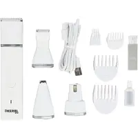 Kerbl Pet batteridrevet multitrimmer 4in1 - hvit