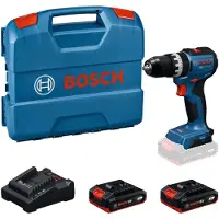 Bosch Gsb18v-52 2xgba 2.0 Maletin Slagboremaskin