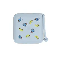 BIBS Studio Smokkeboks - Baby Blue m. Trykk - - OneSize - Oppbevaring