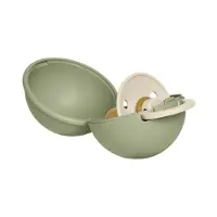 BIBS Colour Smokk/Smokkeboks - Str. 2 - Rund - Ivory/Sage - - 6-18 md - Smokk