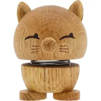 Hoptimist CAT - 7,3 cm - Oak - - OneSize - Dekorasjon