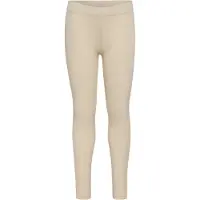 Hummel Leggings - Ull/Viskose - HmlJr - Hvitkappegrå - - 5 år (110) - Leggings - Ull