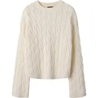 LMTD Genser - Strikk - NlfNatala - Antique White - - 11-12 år (146-152) - Genser