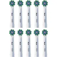 Oral-B Pro CrossAction børstehoder 10 stk., svart