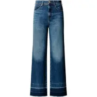 Pepe Jeans for woman. PL2051143 Rae Wide Leg Blue Jeans (31/30), Casual, Cotton, Denim